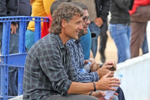 Luis Elcacho, entrenador del Formentera. Foto: Fútbol Pitiuso