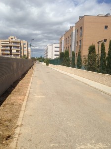 Imagen de una de las calles del barrio limpiadas. Foto: Ajuntament d'Eivissa.