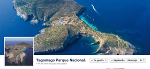 Imagen del grupo de facebook Tagomago Parque Natural, que aglutina la oposición ciudadana a la destrucción de este ecosistema. 