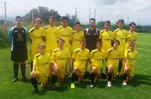 La Peña Deportiva cadete finalizó en tercera posición en el Costa Girona Cup. Foto: Facebook