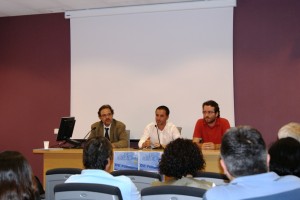 Un momento de la inauguración del ciclo de conferencias del Hospital de Formentera.