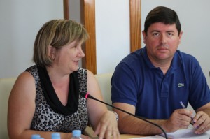 Els consellers del GUIF, Cristina Costa i Javier Serra. Foto: GUIF.