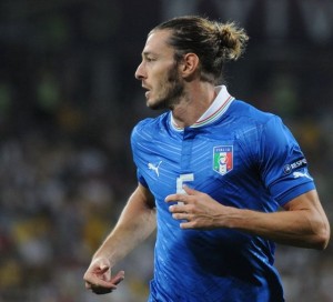 Federico Balzaretti, con la camiseta de la selección italiana. Foto: Wikipedia