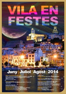 Cartel de 'Vila en festes'.