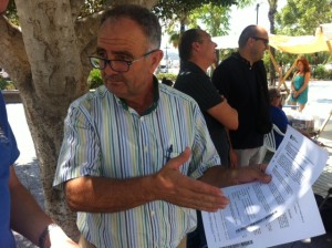 Joan Torres, candidat del PI al Consell Insular d'Eivissa.  Foto: D.V.