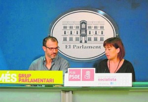 PSIB i MÉS exigeixen plens pels aeroports, prospeccions i educació Bauzá no critica que es privatitzi AENA i diu que vol la cogestió. Foto: Ara Balears