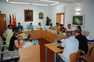 Un moment del ple del Consell de Formentera