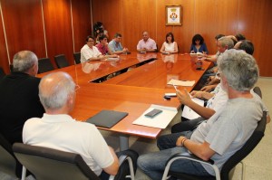 Imagen de la reunión. Foto: Consell Insular d'Eivissa.