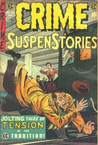 Crime SuspenStories numº 26, cómic en el que inicialmente debería haberse publicado Master Race. Sólo quedó la poratada.