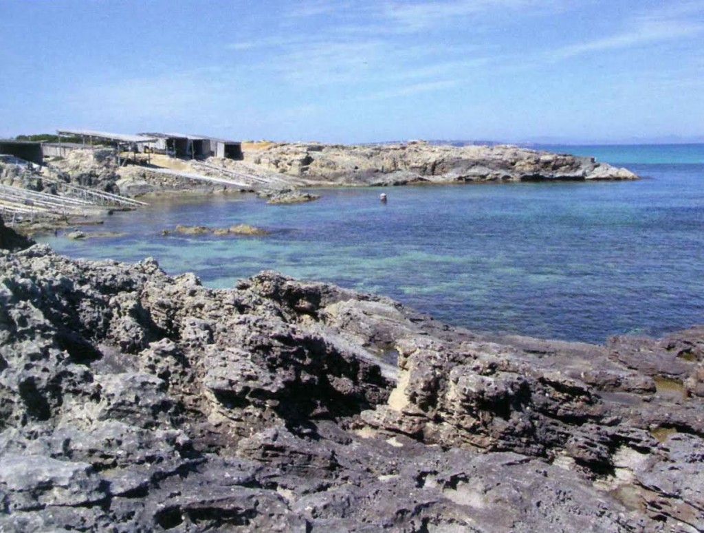 Vista general del cap des Pou des Verro, a Formentera. Extreta de l’'Inventari del patrimoni hidràulic de les Pitiüses' de J. J. Serra Rodríguez (Consell Insular, 2006).