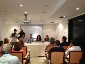 Un momento de la reunión celebrada en Ibiza