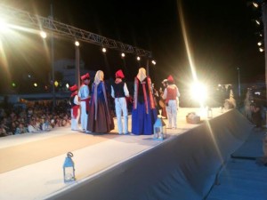 Un momento del desfile