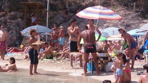 Imagen de archivo de la playa de Cala Salada