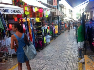 Imatge del carrer Sant Mateu, a Sant Antoni. Foto: D.V.