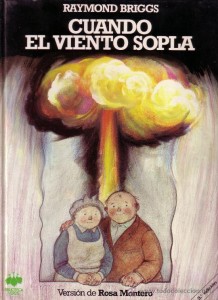 La entrañable pareja protagonista, impasible ante la hecatombe nuclear en la portada de la edición en castellano de 'Cuando el viento sopla'