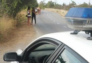 La Policía Local de Sant Josep y la Guardia Civil abortaron la fiesta al aire libre en sa Talaia