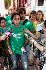 El portaveu de l'Assemblea de Docents, Guillem Barceló. Foto: ARA Balears.