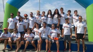 Los palistas del CN Sant Antoni consiguieron un brillante resultado en el Campeonato de España de Kayak de Mar.