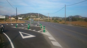 Imagen de la carretera de Jesús que estará cerrada a partir del lunes. 