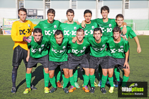 Once inicial del Sant Jordi que se enfrentó a la Peña Deportiva en el primer derbi juvenil.