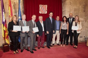 Imatge dels premiats