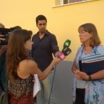 La alcaldesa de Vila, Virginia Marí, ha vistado esta mañana el centro escolar