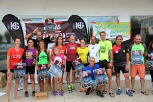 Todos los premiados en la primera edición de la Trail Ibiza 3 Días.