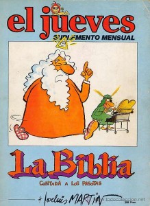 Portada del suplemento mensual de la revista El Jueves publicado en 1980.