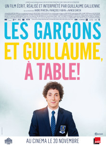 ¡Guillaume y los chicos, ¡a la mesa!' es una película autobiográfica dirigida, escrita y protagonizada por el actor francés Guillaume Galliene.