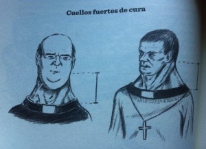 Dos obsesiones en una: los curas y las deformidades en los cuerpos.