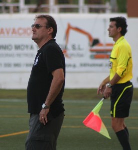 Ormaechea, en un partido de Liga de esta temporada