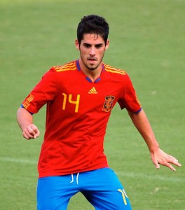 Francisco Román Alarcón, Isco, con la selección española. Foto: Wikipedia