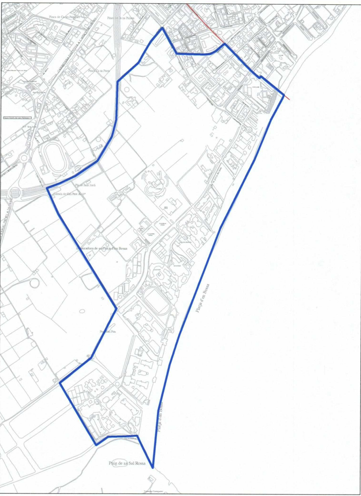 Mapa en el que se concreta la zona en la que se obligará a los establecimientos a contar con estos dispositivos. 