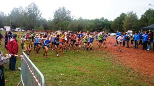 Un total de 76 participantes tomaron la salida este domingo en Buscastell.