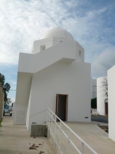 El Observatorio de Puig d'Es Molins tras su remodelación.  Foto: V. R. 