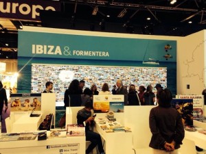 Estand de Formentera i Eivissa a la fira de turisme de Londres