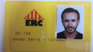 Carnet de l'expresident d'ERC, Josep Serra, penjat per ell mateix a Twitter