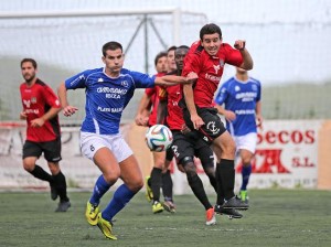 Iván Morales, por lesión, se pierde el partido de este sábado en Ciutadella. Foto: Fútbol Pitiuso