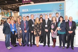 Políticos ibicencos en la World Travel Market