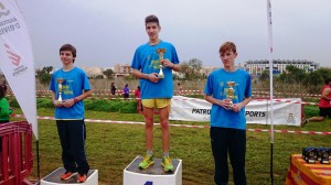 Joel García, Daniel Pérez y Daniel Ortiz hicieron pleno para Santa Eulària en juveniles.