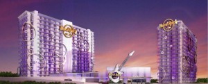 Recreación del futuro Hard Rock Tenerife, que se inaugurará a mediados de 2016. 