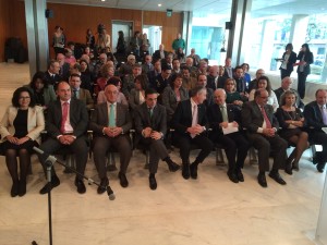 Representantes de todas las instituciones de la Isla asistieron al acto. Foto: L. A.