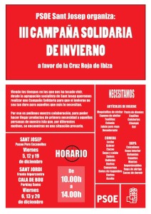 El cartell de la campanya. 