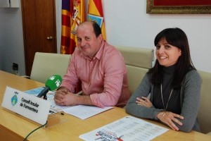 Un moment de la presentació del programa de festes de Nadal a Formentera. 