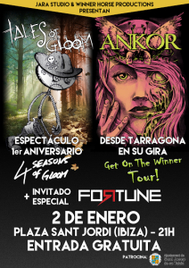 Imagen del cartel del concierto