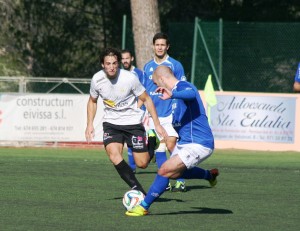 De Pablos, en un partido de Liga