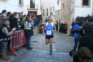 Adrián Guirado fue el vencedor de la XXXV Pujada a la Catedral. Fotos: C. V.