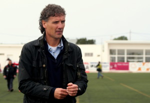 Luis Elcacho, técnico del Formentera