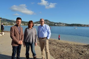 ​Rafa Ruiz, Francina Armengol i Vicent Torres aquest matí a Talamanca