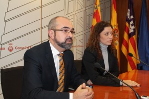 Vicent Roig i Arantxa Doncel durante la rueda de prensa. Foto: CIE.